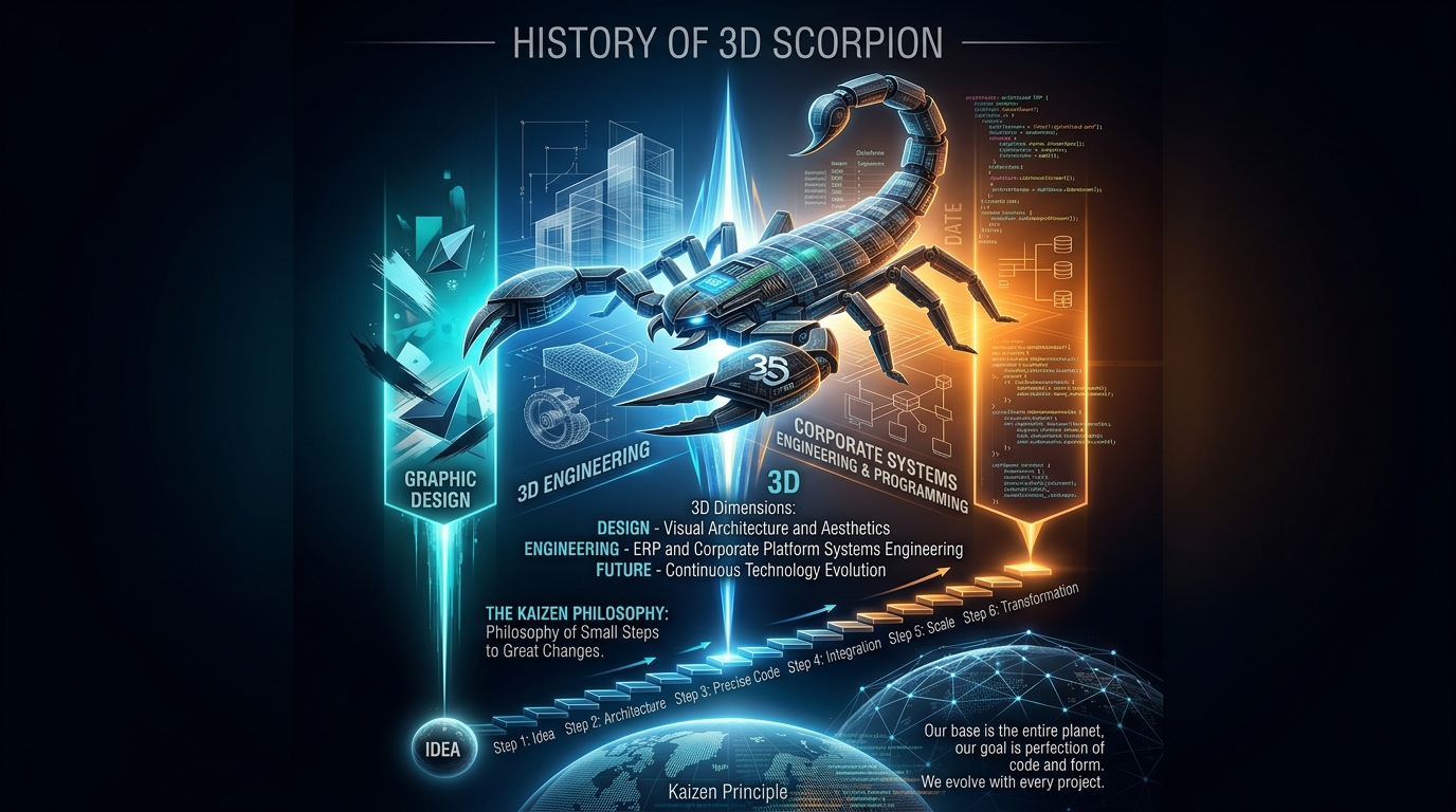 3D Scorpion History