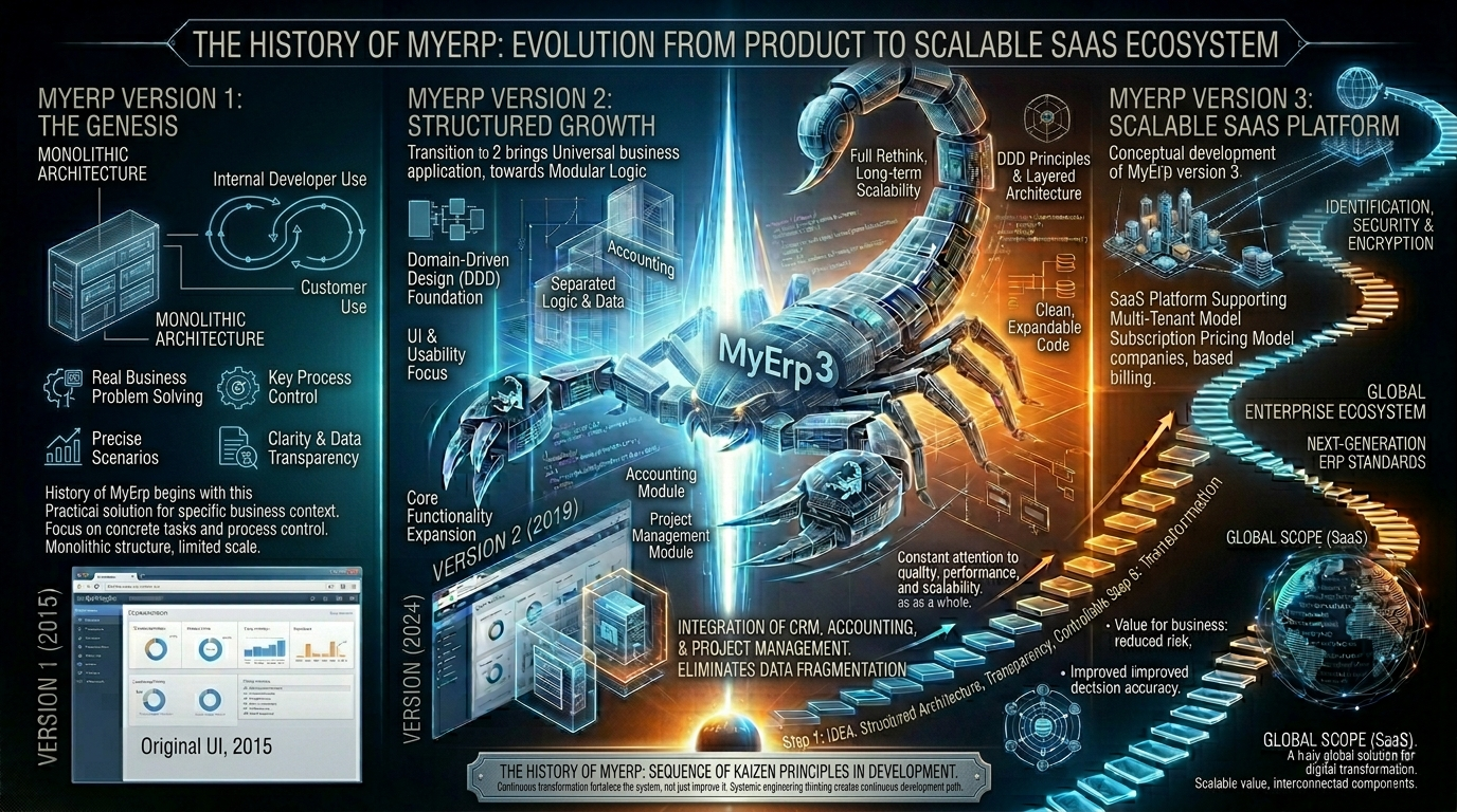 MyErp History